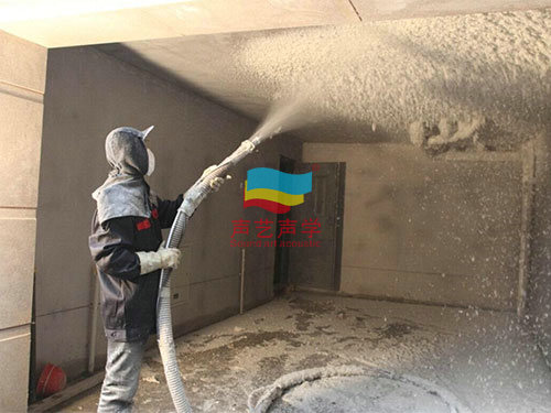 供应地下室顶棚、外墙、楼梯间、设备机房 无机纤维喷涂厂家直供