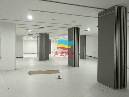 经典案例 活动隔断：邵阳市文体中心美术馆