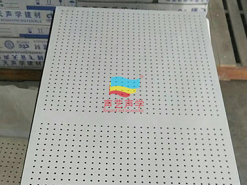 防火孔木吸音板_条形孔木吸音板